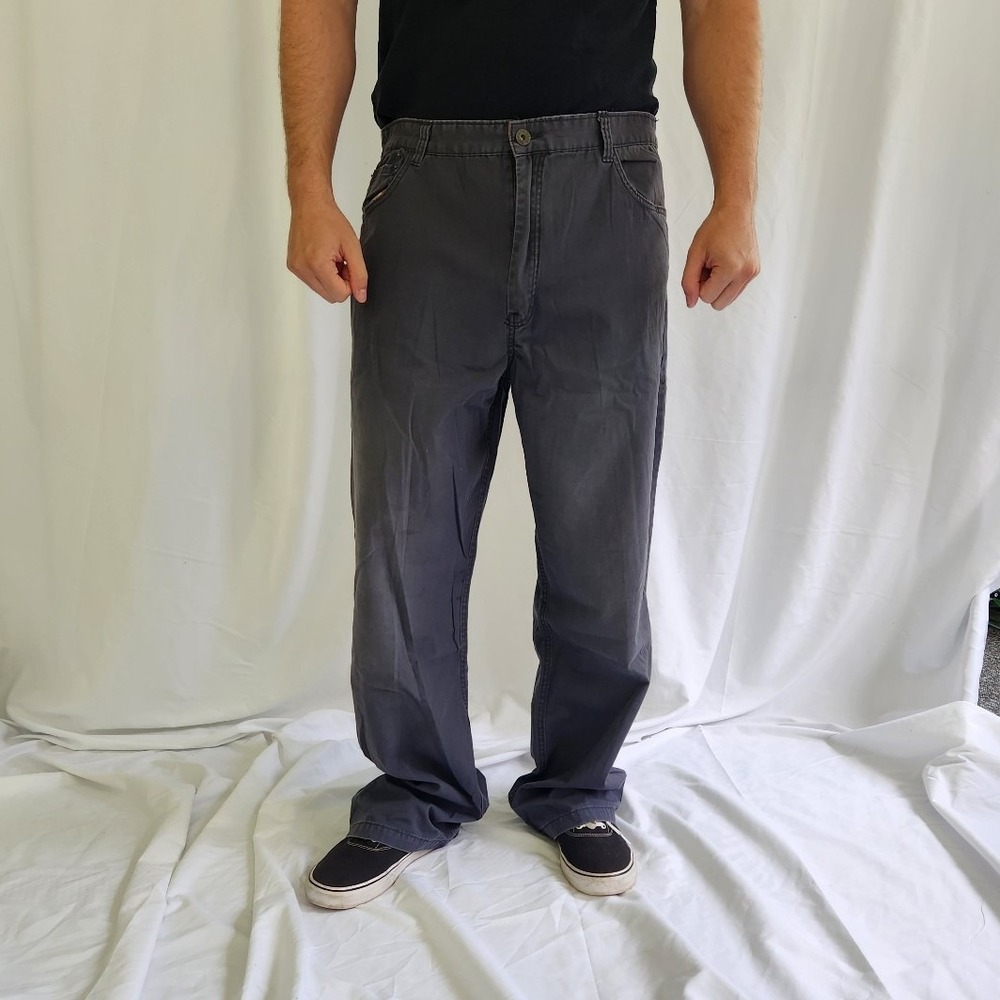 Y2K Gray Cotton‎ Pants